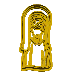 Mary Cookie Cutter