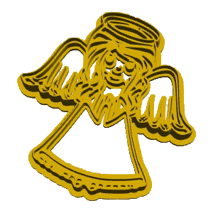 Angel Cookie Cutter