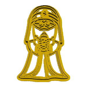 Wiseman Cookie Cutter