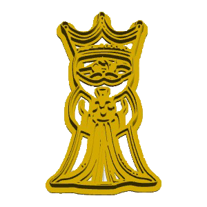 Wiseman Cookie Cutter