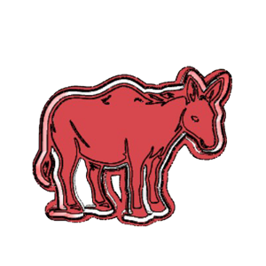 Donkey Cookie Cutter