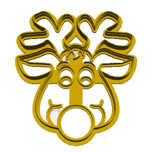 Reindeer Cookie Cutter