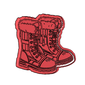 Boots Cookie Cutter