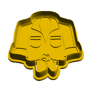 Collar Shirt Cookie Cutter