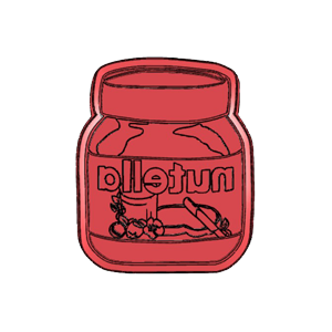 Nutella Cookie Cutter