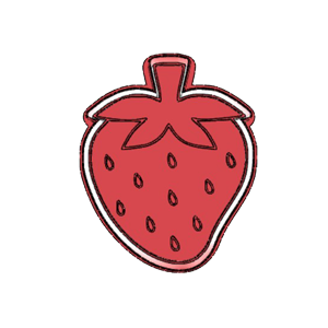 Strawberry Cookie Cutter