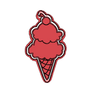 Ice Cream Cookie Cutter