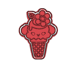 Ice Cream Cookie Cutter