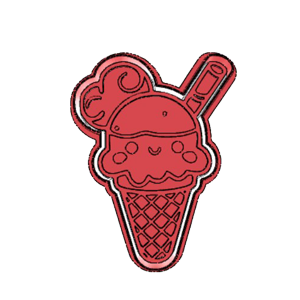 Ice Cream Cookie Cutter