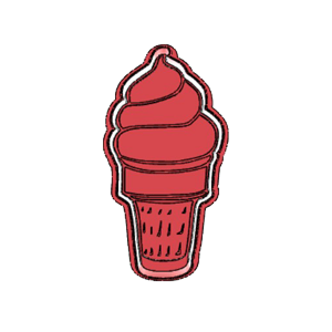 Ice Cream Cookie Cutter