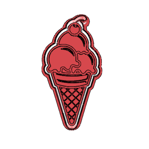 Ice Cream Cookie Cutter