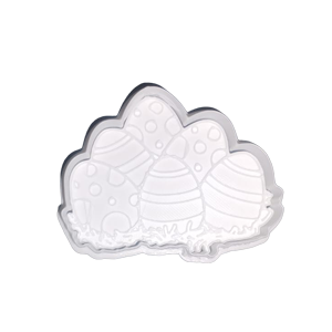 Easter Egg Trio Cookie Cutter