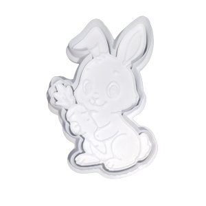 Bunny with Egg Cookie Cutter