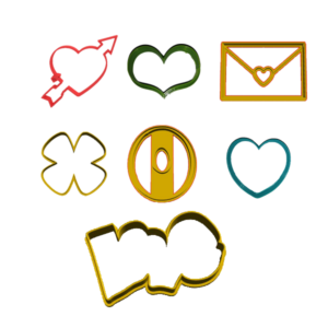 Valentines Day Cookie Cutter Set 1