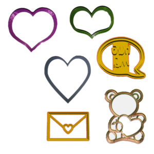 Valentines Day Cookie Cutter Set 3