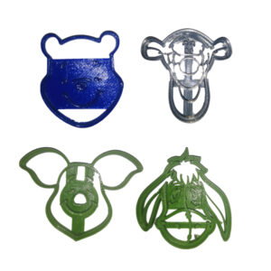 Pooh Bear Cookie Cutter Set 2