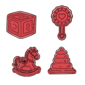 Baby Toy Cookie Cutter Set