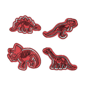 Dinosaur Anatomy Cookie Cutter Set