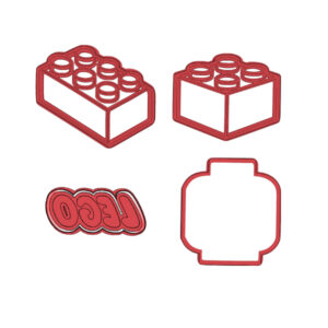 Building Blocks Cookie Cutter Set – Brick Theme Cutters