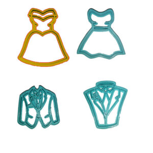 Wedding Cookie Cutter Set 5