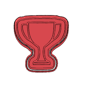 Victory Cookie Cutter