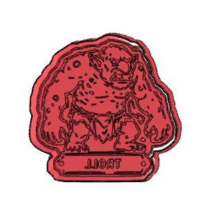 Troll Cookie Cutter