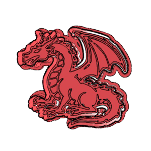 Guardian Dragon Cookie Cutter