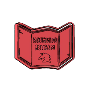 Dungeon Master Screen Cookie Cutter