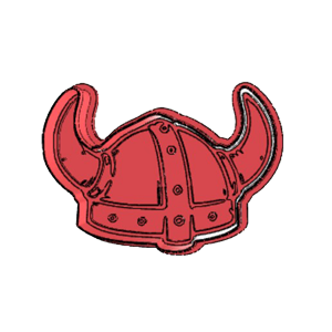 Helmet Cookie Cutter