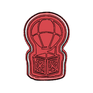 Supply Drop Cookie Cutter