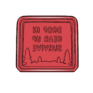 Survive Cookie Cutter