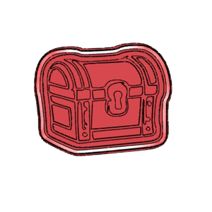 Loot Chest Cookie Cutter