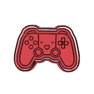 Game Controller Cookie Cutter