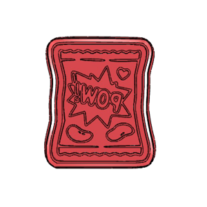 Pow Snack Cookie Cutter