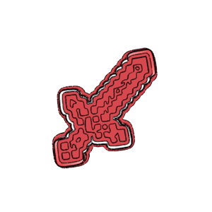Pixel Sword Cookie Cutter