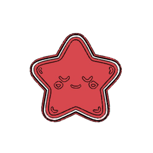 Power Star Cookie Cutter