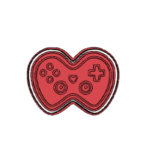 Heart Controller Cookie Cutter