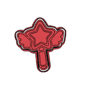 Magic Power Wand Cookie Cutter