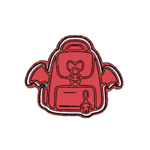 Gamer Batpack Cookie Cutter