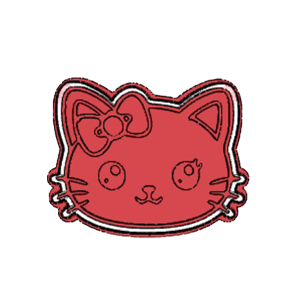 Gamer Kitty Cookie Cutter
