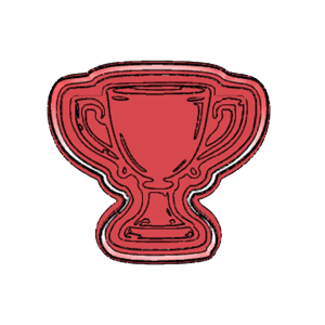 Trophy Cookie Cutter