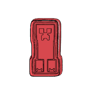 Creeper Cookie Cutter