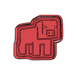 Pig Cookie Cutter