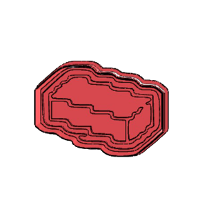 Iron Ingot Cookie Cutter