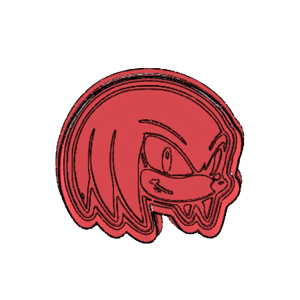 Knuckles Cookie Cutter