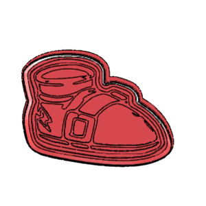 Speed Shoes Cookie Cutter