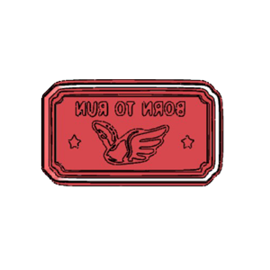 Born to Run Cookie Cutter