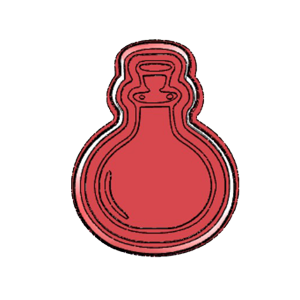 Healing Potion Cookie Cutter
