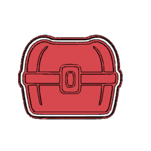 Loot Chest Cookie Cutter