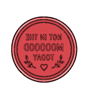 Moo’d Not Great Today Plaque Cutter